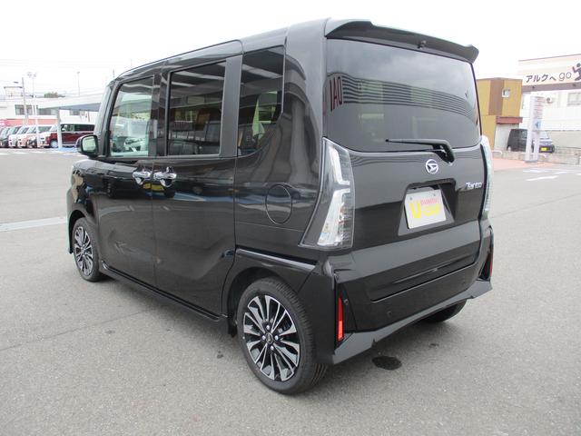 タントカスタムＲＳＲ７年式　届出済み未使用車　ターボ車　両側パワースライドドア　３ｋｍ（福岡県）の中古車