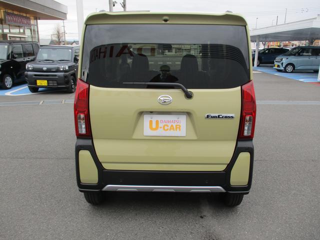 タントファンクロスＲ７年式　届出済み未使用車　両側パワースライドドア　５ｋｍ（福岡県）の中古車