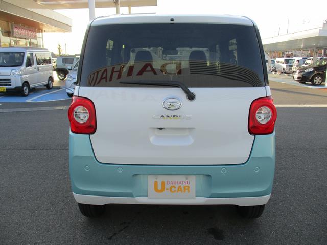 ムーヴキャンバスストライプスＧＲ７年式　届出済み未使用車　両側パワースライドドア　２ｋｍ（福岡県）の中古車