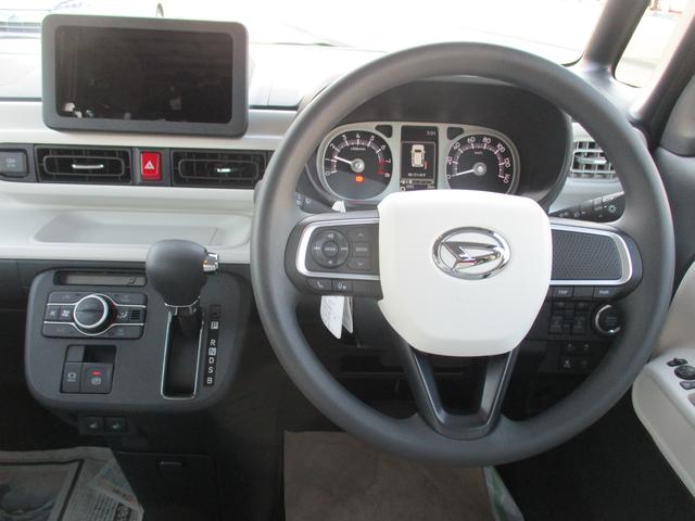 ムーヴキャンバスストライプスＧＲ７年式　届出済み未使用車　両側パワースライドドア　２ｋｍ（福岡県）の中古車