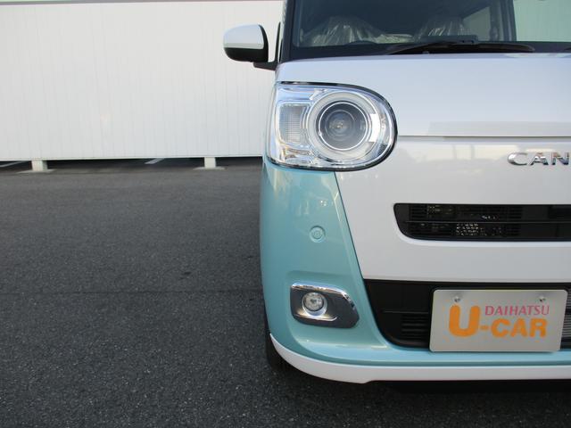 ムーヴキャンバスストライプスＧＲ７年式　届出済み未使用車　両側パワースライドドア　２ｋｍ（福岡県）の中古車