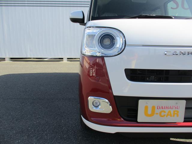 ムーヴキャンバスストライプスGR7年式 届出済み未使用車 両側パワースライドドア 2km(福岡県)の中古車