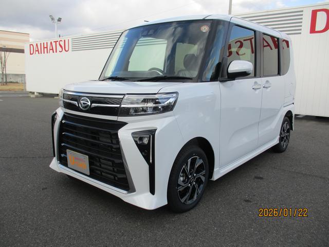 タントカスタムＸＲ７年式　届出済み未使用車　両側パワースライドドア　４ｋｍ（福岡県）の中古車