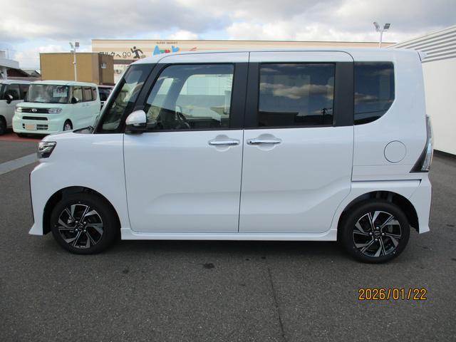 タントカスタムＸＲ７年式　届出済み未使用車　両側パワースライドドア　４ｋｍ（福岡県）の中古車