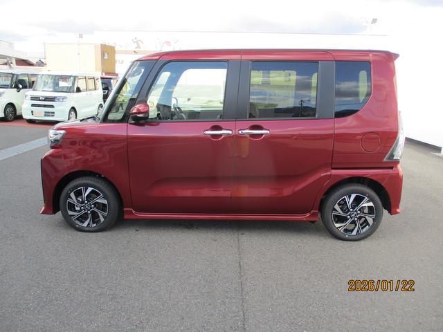 タントカスタムＸＲ７年式　届出済み未使用車　左右パワースライドドア　５ｋｍ（福岡県）の中古車