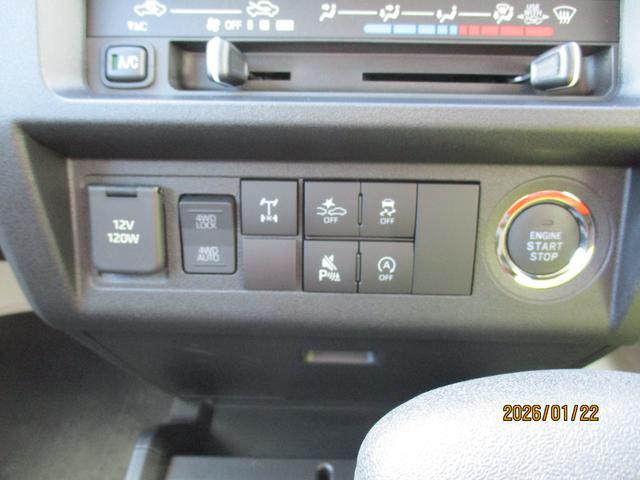 ハイゼットトラックジャンボエクストラＲ７年式　届出済み未使用車　４ＷＤ　９インチディスプレイオーディオ　　２ｋｍ（福岡県）の中古車