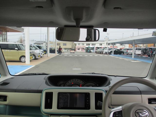 ムーヴキャンバスＧメイクアップリミテッド　ＳＡIIIＨ３１年式　純正ナビ　パノラマモニター　両側パワースライドドア　４４１５５ｋｍ（福岡県）の中古車