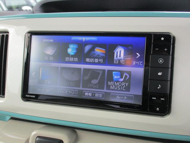 ムーヴキャンバスＧメイクアップリミテッド　ＳＡIIIＨ３１年式　純正ナビ　パノラマモニター　両側パワースライドドア　４４１５５ｋｍ（福岡県）の中古車