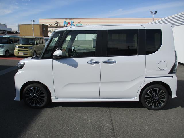 タントカスタムＲＳＲ７年式　ディスプレイオーディオ　届出済み未使用車　キーフリー　３ｋｍ（福岡県）の中古車