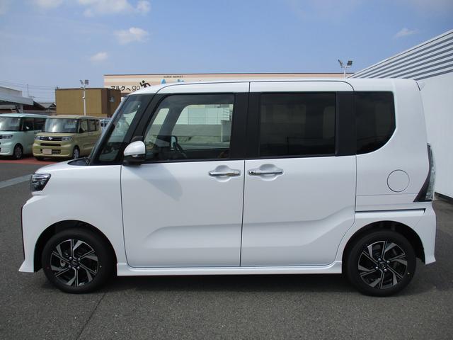 タントカスタムＸＲ７年式　届出済み未使用車　キーフリー　４ｋｍ（福岡県）の中古車