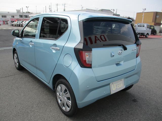 ミライースＸ　ＳＡIIIＲ７年式　届出済み未使用車　キーレス　９ｋｍ（福岡県）の中古車