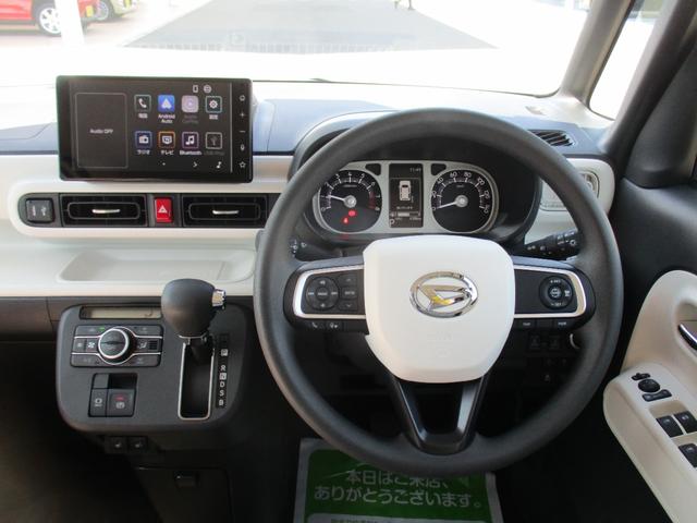 ムーヴキャンバスストライプスＧターボＲ７年　９インチディスプレイオーディオ付き　４３７キロ（福岡県）の中古車