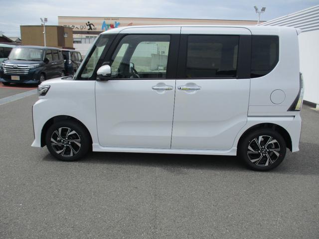 タントカスタムＸリミテッド届け出済み未使用車　キーフリー　両側電動スライドドア　４ｋｍ（福岡県）の中古車