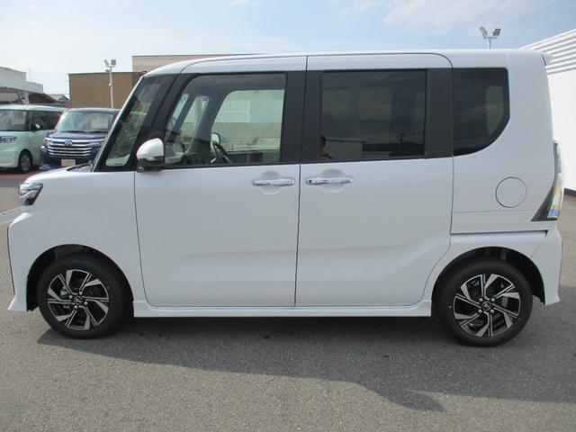 タントカスタムＸ両側電動スライドドア　キーフリー　４ｋｍ（福岡県）の中古車