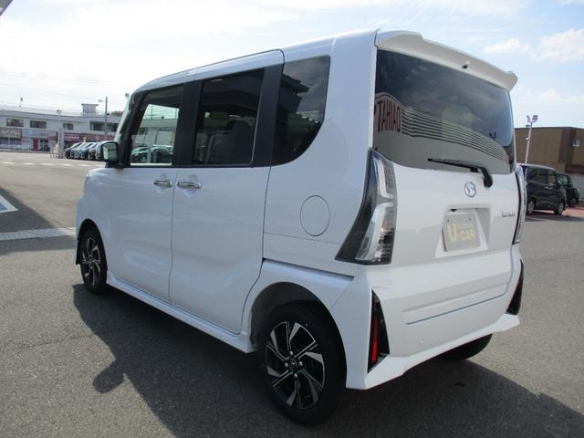 タントカスタムＸキーフリー　両側電動スライドドア　ＬＥＤヘッドライト　２０ｋｍ（福岡県）の中古車