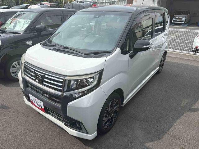 ムーヴカスタム　ＲＳ　ハイパーＳＡIIターボ　車線逸脱警報　キーフリーシステム　スマートキー　アルミホイール　ＡＢＳ　エマージェンシーブレーキ（鹿児島県）の中古車