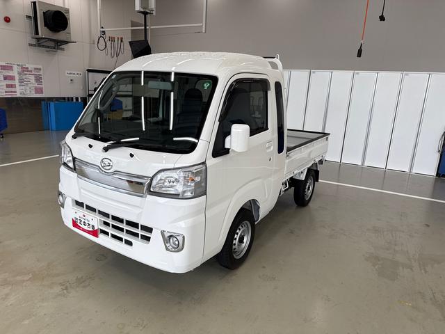 ハイゼットトラックジャンボ５ＭＴ車　パートタイム４ＷＤ車　ハイロー切り替えレバー　カーナビ　ＡＢＳ　運転席助手席エアバック　リモコンキー　作業灯　荷台マット（鹿児島県）の中古車