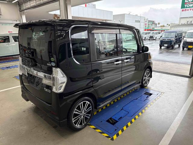 タントカスタムＲＳ　スマートセレクションＳＡインパネシフト　ターボ車　カーナビ　キーフリーシステム　アルミホイール付　ＡＢＳ　誤発進抑制　両側スライドドア（鹿児島県）の中古車