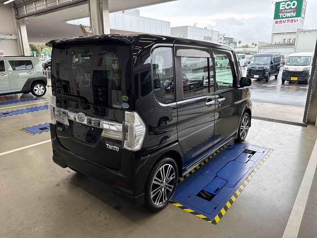 タントカスタムＲＳ　スマートセレクションＳＡインパネシフト　ターボ車　カーナビ　キーフリーシステム　アルミホイール付　ＡＢＳ　誤発進抑制　両側スライドドア（鹿児島県）の中古車