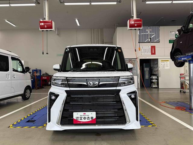 タントカスタムＸキーレススタート　スマートキープッシュスタート　電動パーキングブレーキ　衝突被害軽減装置　車線逸脱警報　両側スライドドア　ＡＢＳ付　アルミホイール（鹿児島県）の中古車