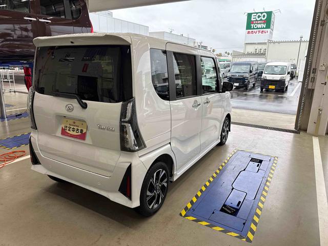 タントカスタムＸキーレススタート　スマートキープッシュスタート　電動パーキングブレーキ　衝突被害軽減装置　車線逸脱警報　両側スライドドア　ＡＢＳ付　アルミホイール（鹿児島県）の中古車
