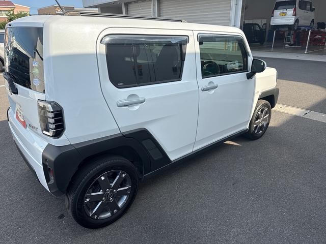タフトＧターボターボ車　インパネシフト　プッシュスタートスイッチ　電子カードキー　　カーナビ　シートヒーター　　アルミ　オートマチックハイビーム　ガラスルーフ　レーンアシスト　ＡＢＳ　衝突軽減ブレーキサポート（鹿児島県）の中古車
