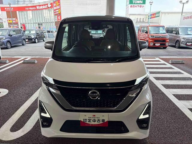ルークスハイウェイスター　Ｇターボプロパイロットエディションターボ車　インパネシフト　プッシュスタートスイッチ　電子カードキー　アルミホイール　ＡＢＳ　ステアリングスイッチ　リアカメラ（鹿児島県）の中古車