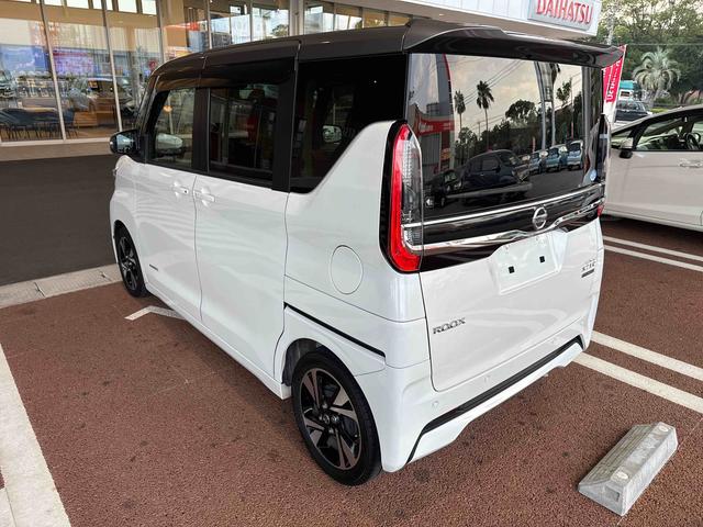 ルークスハイウェイスター　Ｇターボプロパイロットエディションターボ車　インパネシフト　プッシュスタートスイッチ　電子カードキー　アルミホイール　ＡＢＳ　ステアリングスイッチ　リアカメラ（鹿児島県）の中古車