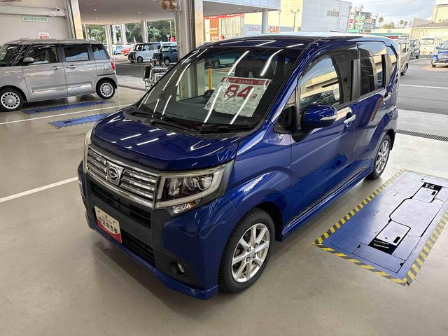 ムーヴカスタム　Ｘインパネシフト　プッシュスタートスイッチ　電子カードキー　アルミホイール（鹿児島県）の中古車