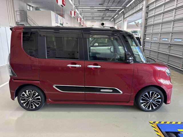 タントカスタムＲＳセレクションターボ車　インパネシフト　プッシュスタートスイッチ　電子カードキー　アルミホイール　衝突軽減Ｂ　車線逸脱　両側電動スライドＤ（鹿児島県）の中古車