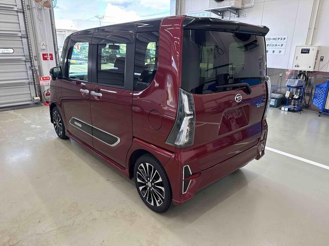 タントカスタムＲＳセレクションターボ車　インパネシフト　プッシュスタートスイッチ　電子カードキー　アルミホイール　衝突軽減Ｂ　車線逸脱　両側電動スライドＤ（鹿児島県）の中古車