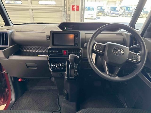 タントカスタムＲＳセレクションターボ車　インパネシフト　プッシュスタートスイッチ　電子カードキー　アルミホイール　衝突軽減Ｂ　車線逸脱　両側電動スライドＤ（鹿児島県）の中古車