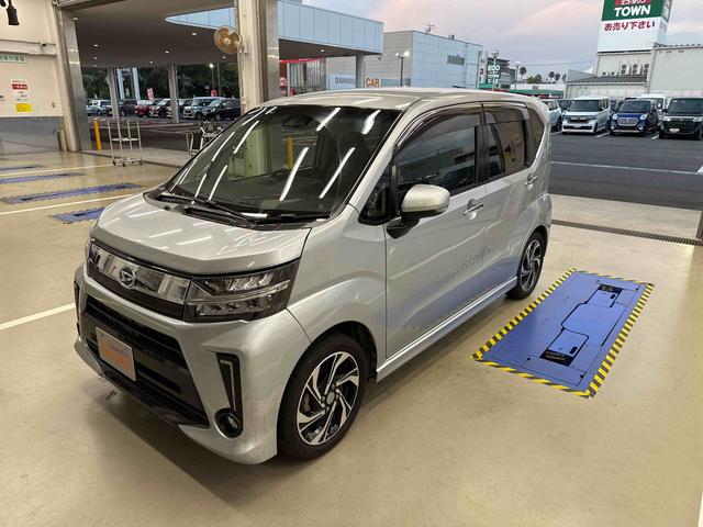 ムーヴカスタム　ＲＳ　ハイパーＳＡIIIターボエンジン　インパネシフト　プッシュスタートスイッチ　電子カードキー　衝突回避支援システム　アルミホイール　レーンアシスト（鹿児島県）の中古車