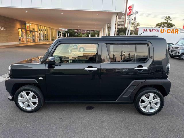 タフトGインパネシフト プッシュスタートスイッチ 電子カードキー 被害軽減ブレーキ オートマチックハイビーム ガラスルーフ アルミホイール ABS(鹿児島県)の中古車