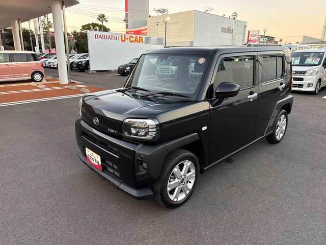 タフトGインパネシフト プッシュスタートスイッチ 電子カードキー 被害軽減ブレーキ オートマチックハイビーム ガラスルーフ アルミホイール ABS(鹿児島県)の中古車