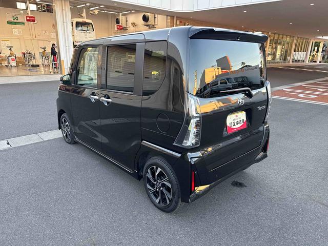 タントカスタムXインパネシフト プッシュスタートスイッチ 電子カードキー 電動パーキングブレーキ 衝突軽減ブレーキ 車線逸脱防止 アルミホイール 両側パワースライドドア(鹿児島県)の中古車