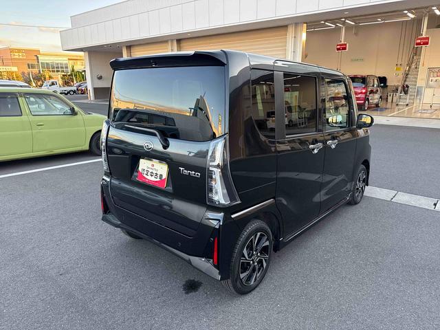 タントカスタムXインパネシフト プッシュスタートスイッチ 電子カードキー 電動パーキングブレーキ 衝突軽減ブレーキ 車線逸脱防止 アルミホイール 両側パワースライドドア(鹿児島県)の中古車