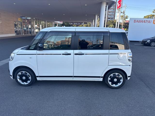 ムーヴキャンバスＧブラックアクセントＶＳ　ＳＡIIIインパネシフト　プッシュスタートスイッチ　電子カードキー　ブレーキサポート　レーンキープ　両側電動ドア　オートマチックハイビーム　ＡＢＳ（鹿児島県）の中古車