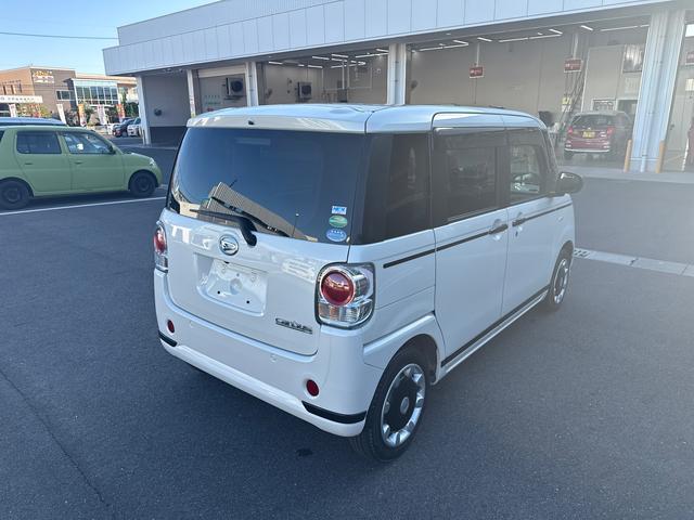 ムーヴキャンバスＧブラックアクセントＶＳ　ＳＡIIIインパネシフト　プッシュスタートスイッチ　電子カードキー　ブレーキサポート　レーンキープ　両側電動ドア　オートマチックハイビーム　ＡＢＳ（鹿児島県）の中古車