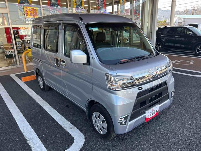 ハイゼットカーゴクルーズターボＳＡIIIターボ車　４ＷＤ車　インパネオートマ　フォグランプ　リモコンキー　両側スライドドア　衝突被害軽減システム　エアコン　パワステ（鹿児島県）の中古車