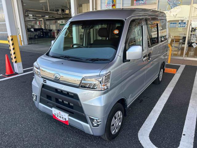 ハイゼットカーゴクルーズターボＳＡIIIターボ車　４ＷＤ車　インパネオートマ　フォグランプ　リモコンキー　両側スライドドア　衝突被害軽減システム　エアコン　パワステ（鹿児島県）の中古車