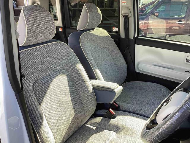 ムーヴキャンバスストライプスＧインパネシフト　プッシュスタートスイッチ　電子カードキー　電動パーキングブレーキ　衝突被害軽減　車線逸脱　オートハイビーム　ＡＢＳ　両側パワースライドドア（鹿児島県）の中古車