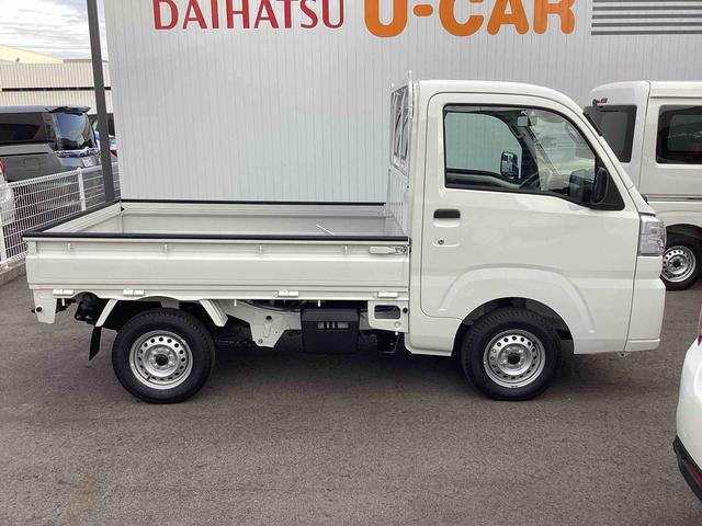 ハイゼットトラックスタンダード切替式４ＷＤ　　フロアＣＶＴ車　衝突回避支援ブレーキ機能　オートマチックハイビーム　レーンキープ　ＡＢＳ　エアコン　パワステ（鹿児島県）の中古車