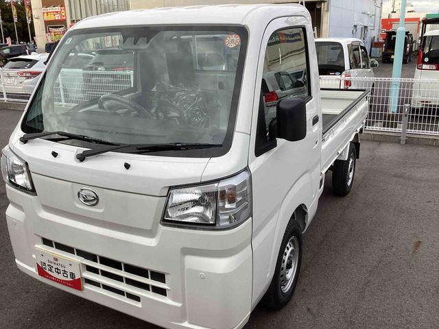 ハイゼットトラックスタンダード切替式４ＷＤ　　フロアＣＶＴ車　衝突回避支援ブレーキ機能　オートマチックハイビーム　レーンキープ　ＡＢＳ　エアコン　パワステ（鹿児島県）の中古車