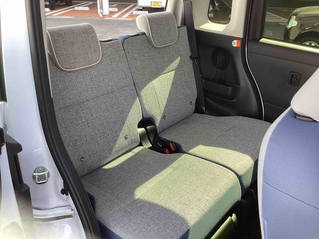 ムーヴキャンバスストライプスＧインパネシフト　プッシュスタートスイッチ　電子カードキー　電動パーキングブレーキ　衝突被害軽減　車線逸脱　オートハイビーム　両側パワースライドドア　ＡＢＳ（鹿児島県）の中古車