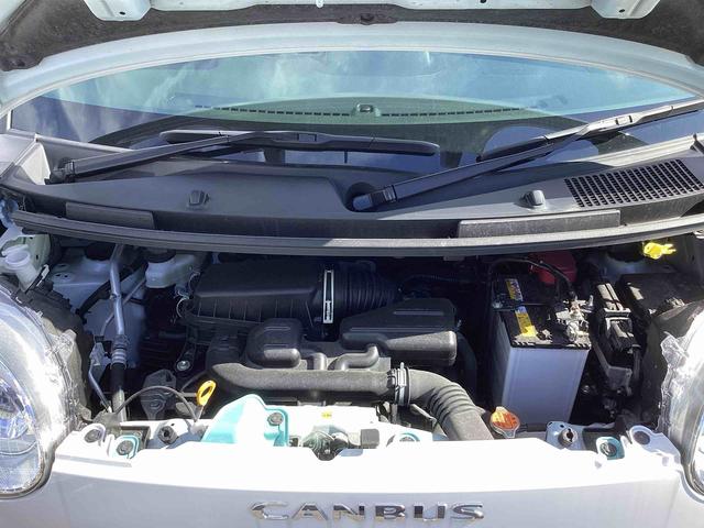 ムーヴキャンバスストライプスＧインパネシフト　プッシュスタートスイッチ　電子カードキー　電動パーキングブレーキ　衝突被害軽減　車線逸脱　オートハイビーム　両側パワースライドドア　ＡＢＳ（鹿児島県）の中古車