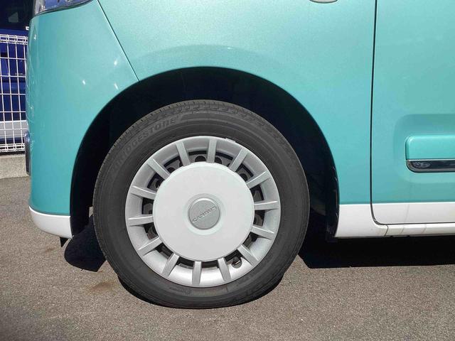 ムーヴキャンバスストライプスＧインパネシフト　プッシュスタートスイッチ　電子カードキー　電動パーキングブレーキ　衝突被害軽減　車線逸脱　オートハイビーム　両側パワースライドドア　ＡＢＳ（鹿児島県）の中古車