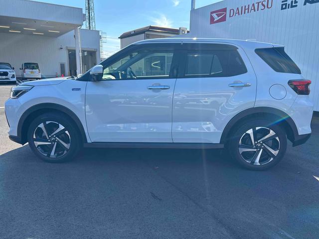 ロッキープレミアムＧ　ＨＥＶ純正カーナビ＆ナビ連動ＦＲドラレコ　パノラマモニター　全車速追従型オートクルーズ　ＥＴＣ　コーナーセンサー　シートヒーター　ＬＥＤヘッドライト　オートライト　プッシュボタンスタート（鹿児島県）の中古車