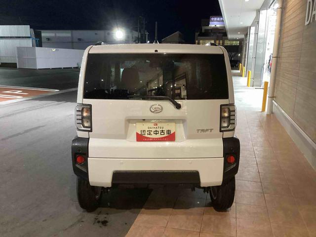タフトＧインパネシフト　プッシュスタートスイッチ　電子カードキー　カーナビ　車線逸脱防止　オートマチックハイビーム　踏み間違い防止アシスト　ＡＢＳ　アルミホイール（鹿児島県）の中古車