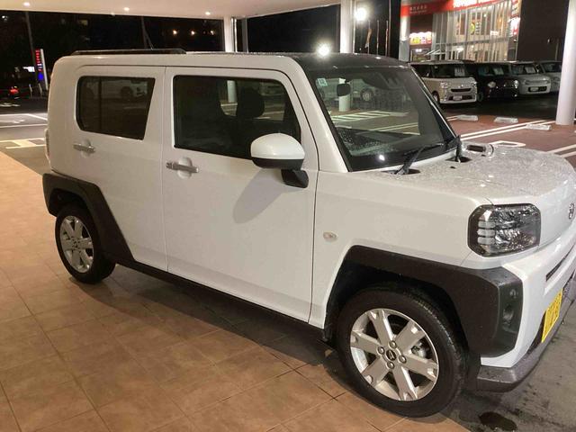 タフトＧインパネシフト　プッシュスタートスイッチ　電子カードキー　カーナビ　車線逸脱防止　オートマチックハイビーム　踏み間違い防止アシスト　ＡＢＳ　アルミホイール（鹿児島県）の中古車